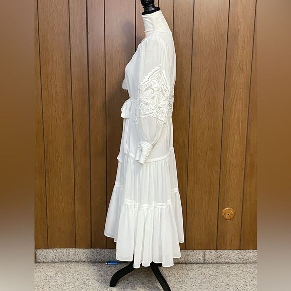 Kobi Halperin Mira Peasant Midi-Dress size XS - Picture 9 of 15